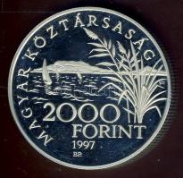1997. 2000Ft Ag "Régi balatoni hajók I" T:PP
