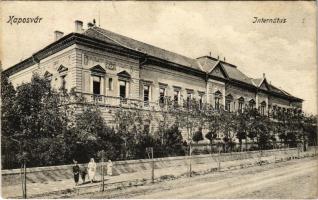 1915 Kaposvár, Internátus. Fenyvesi Béla kiadása (EK)
