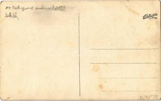 1923 Mecsek (Pécs), Jakab-hegy, az esztergomi motoros klub tagjai. photo (EK)