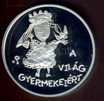 1998. 2000Ft Ag "UNICEF-A világ gyermekei" T:PP