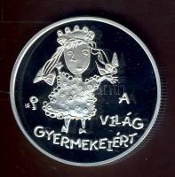 1998. 2000Ft Ag "UNICEF-A világ gyermekei" T:PP