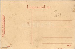 Kisvárda, várrom, gyerekek. Klein Gyula kiadása. W.L. (?) 2084 K. (Rb)