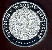 2001. 3000Ft Ag "1000 éves a magyar pénzverés" T:PP Csak 5000db!