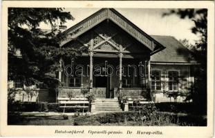 Balatonfüred, Opravill pensio, Dr. Huray villa