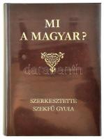 Mi a magyar? Szerk.: Szekfű Gyula. (Bp., 1992), Helikon. Reprint! Kiadói aranyozott műbőr-kötés, műanyag védőborítóban, jó állapotban.