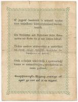 1848. 2Ft "Kossuth bankó" "FM 58581" T:III beszakadás
Adamo G105