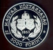 2003. 5000Ft Ag "Budapesti Filharmoniai Társaság" T:PP Csak 4000db!