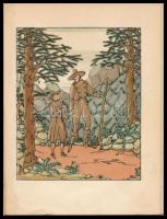 Wilhelm Hauff: Drei Märchen. Mit 16 Originallithographien und Buchschmuck von Fritzi Löw. Wien, én.,...