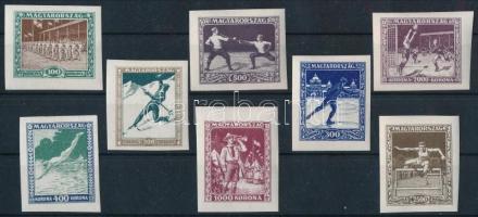 1925 Sport (I.) vágott sor (80.000)