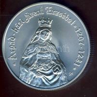 2007. 5000Ft Ag "Árpád-házi Szent Erzsébet" T:BU Csak 4000db!