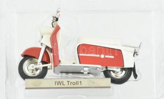 IWL Troll 1 motor fém gyűjtői makett. Eredeti dobozában ~8 cm