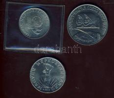 1980. 100Ft "Szovjet-magyar közös űrrepülés" T:BU + 1981. 10Ft "FAO" T:BU + 1983...