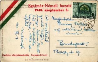 1940 Szatmárnémeti, Satu Mare; Rákóczi utca, Fábián, Fischer és Liebermann, Walent, Vajda üzlete / S...