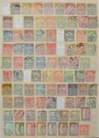 1900-1983 Gyűjtemény, közel 2.300 klf nagyrészt pecsételt bélyeg, köztük sorok, összefüggések is + 10 db blokk, 30 lapos, A/4-es berakóban
