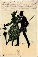 1923 Sziluett-tánc / Silhouette dance s: M. G. (EK)