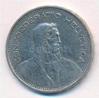 Svájc 1937B 5Fr Ag T:2,2- Switzerland 1937B 5 Francs Ag C:XF,VF Krause KM#40