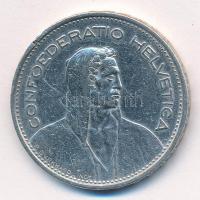 Svájc 1949B 5Fr Ag T:2- karc, ph. Switzerland 1949B 5 Francs Ag C:XF scratched, edge error Krause KM#40