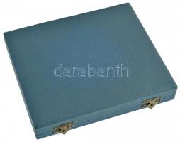 Madarassy Walter (1909-1994) 1973. "Budapest 1873-1973" centenáriumi Br plakett dísztokban...