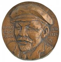 Rátonyi József (1942-) 1970. Vlagyimir Iljics Lenin 1870-1970 Br emlékérem (101mm) T:2