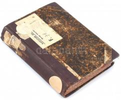 Szinnyei József: Az ezer tó országa. (Finnország.) Bp., 1882., Franklin, VI+496 p. Átkötött kopott f...