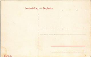 Crikvenica, Cirkvenica; Hotel Kavana, Hotel Bellevue / Kavana és Bellevue szálloda, étterem, móló. W...