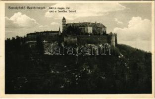 Borostyánkő, Bernstein (Vasvármegye); Schloss / vár / castle