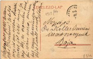 1910 Marilla, Marila; Bejárat a gyógyfürdőbe / entrance to the spa (Rb)