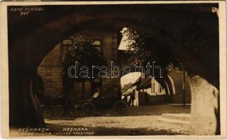 1924 Késmárk, Kezmarok; Palcso utca / ulicka / street. Foto Schiebl 345
