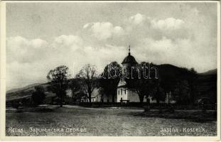 Kőrösmező, Körösmező, Jaszinya, Jasina, Yasinia (Máramaros); Kostelík / templom / church