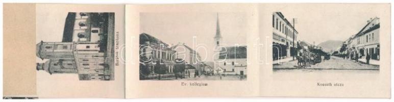Székelyudvarhely, Odorheiu Secuiesc; leporellolap 10 képpel. Sterba Ödön kiadása / leporellocard wit...