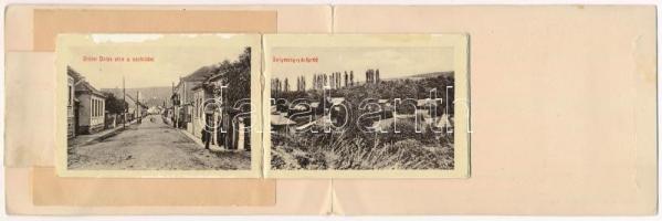 1917 Székelyudvarhely, Odorheiu Secuiesc; Római katolikus főgimnázium. leporellolap 9 képpel. Sterba...