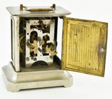 Junghans utazóóra fém házban. Nem működik 16 cm