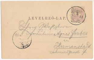 1900 Derestye, Darste, Dyrste, Dirste (Brassó, Brasov); Cell-féle sörgyár / brewery, beer factory