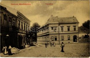 1913 Abrudbánya, Abrud; Városháza. W.L. 3209. Pannonia könyvnyomda kiadása / town hall (fa)