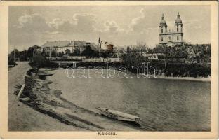 1933 Kalocsa, látkép, híd