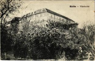 1921 Siklós, Vár részlet. Lázár Testvérek kiadása (EB)