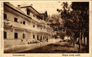 1931 Balatonkenese, Mátyás király szálló (EK)