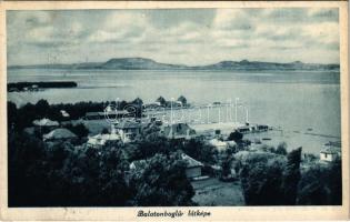 1935 Balatonboglár, látkép (EK)
