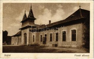 1931 Siófok, vasútállomás (Rb)