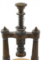 Réz golyónyomó, golyópréselő szerkezet 22 cm