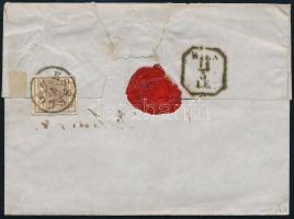 2 x 9kr HP Type III horizontal pair with plate variety on the right stamp + 6kr HP Type III on the b...