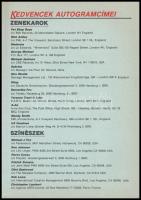 1988-89 Popnapló. 29 Popcsillag fényképével. Bp., 1987, Kossuth Nyomda. Kiadói kartonált papírkötés,...