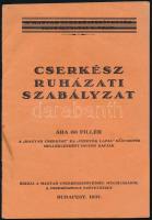 1937 Cserkész ruházati szabályzat 32p.