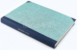 1974-1981 A Néphadsereg újság szórványszámai, félvászon kötésben egybekötve