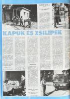 1974-1981 A Néphadsereg újság szórványszámai, félvászon kötésben egybekötve