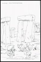 4 db rajzfilmkockákról készült negatív sorozat borítékokban