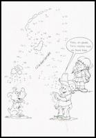 4 db rajzfilmkockákról készült negatív sorozat borítékokban