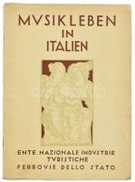 cca 1920 Musikleben in Italien. 34p. Képekkel