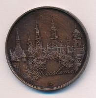 Lapis András (1942-) DN "Kecskemét" kétoldalas Br emlékérem (42,5mm) T:1