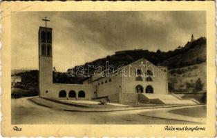 1939 Pécs, Pálos rend temploma (ázott / wet damage)